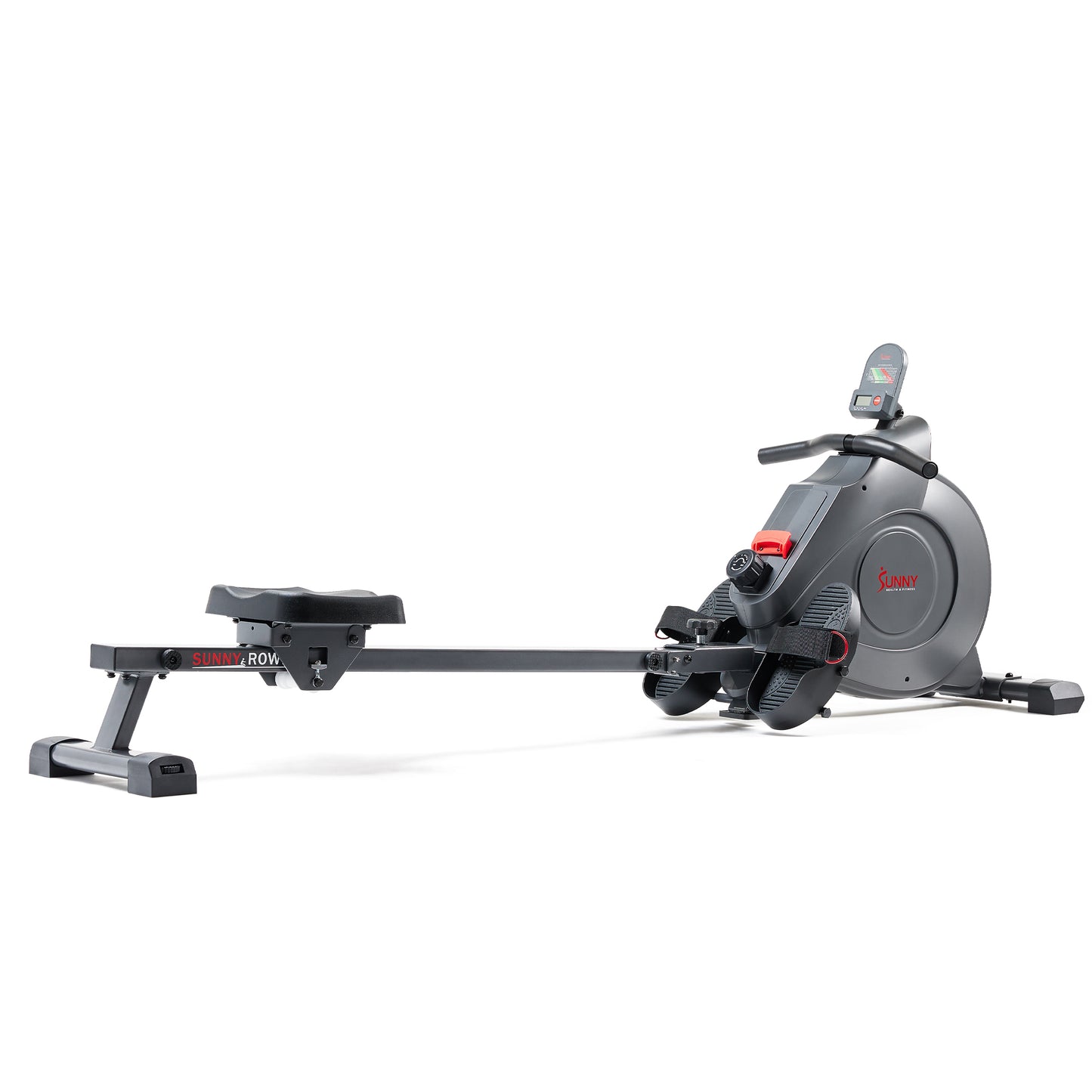 Smart Extra Long Slide Rail Magnetic Rowing Machine