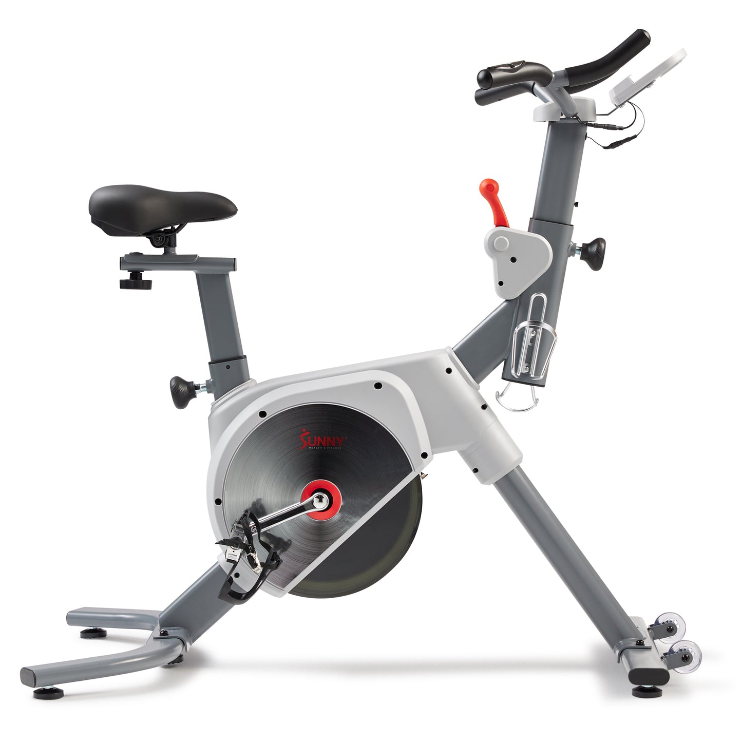 Smart Two-stage Transmission Magnetic Belt Drive Upright Exercise Bike