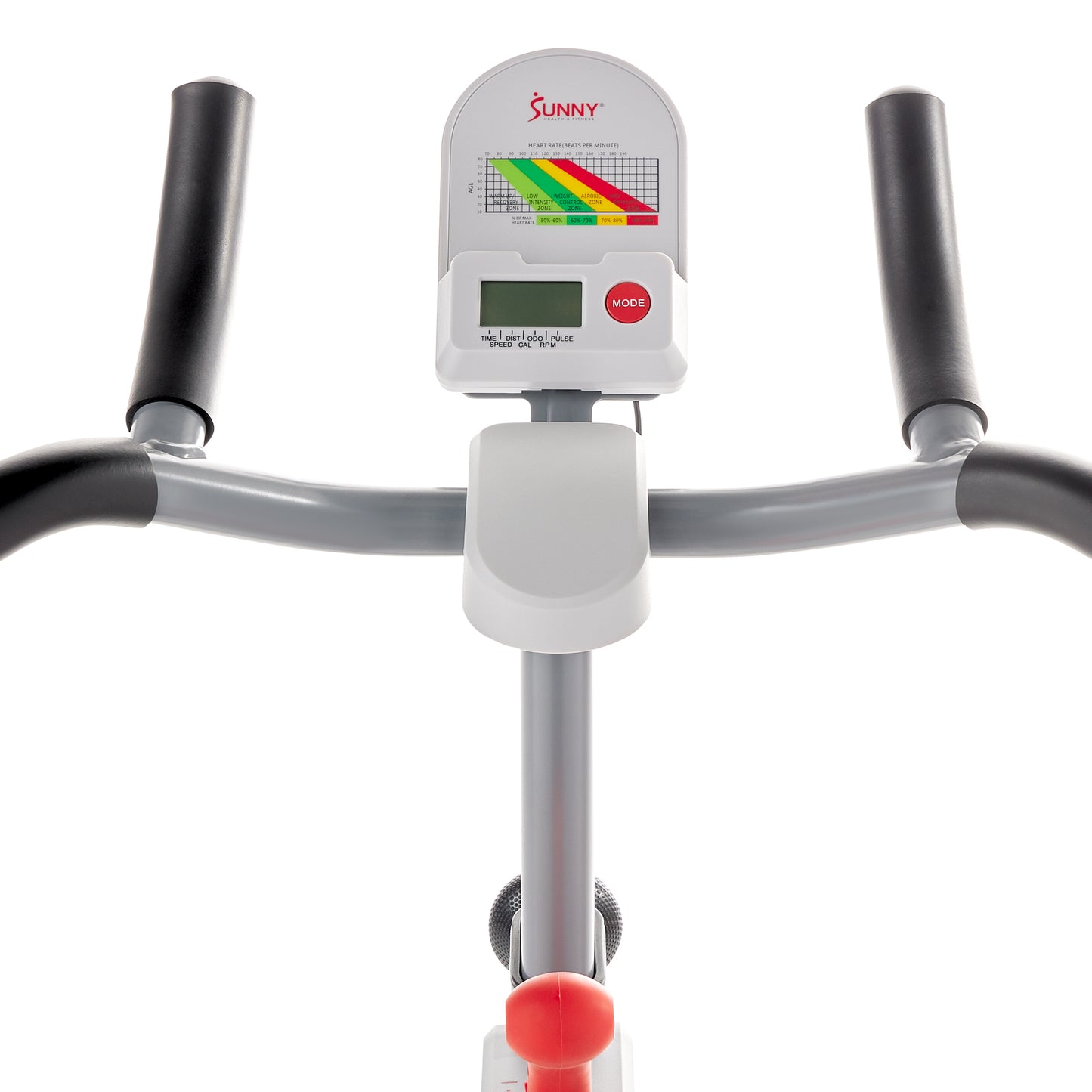 Smart Two-stage Transmission Magnetic Belt Drive Upright Exercise Bike
