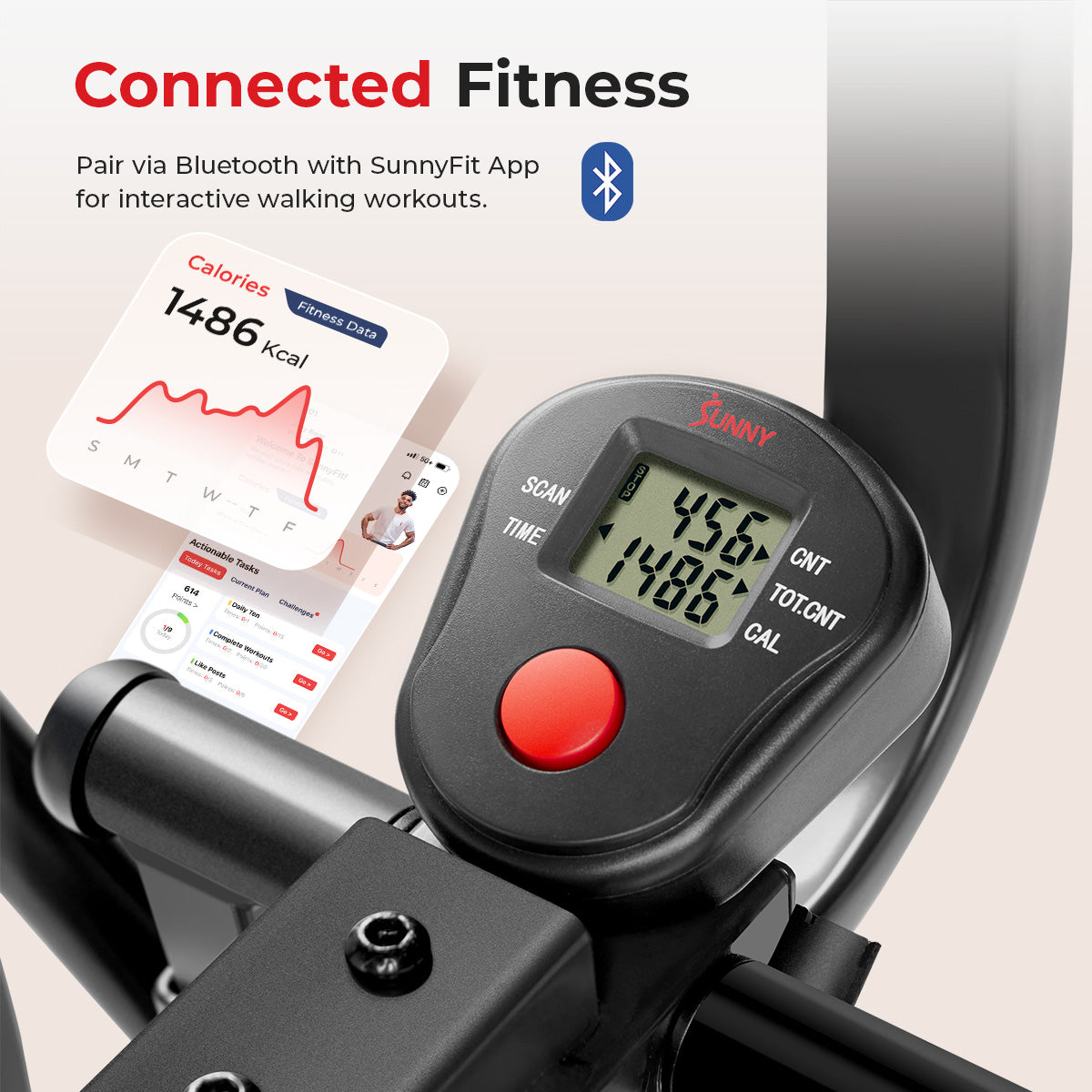 Smart Premium Programmable Electro-Magnetic Elliptical