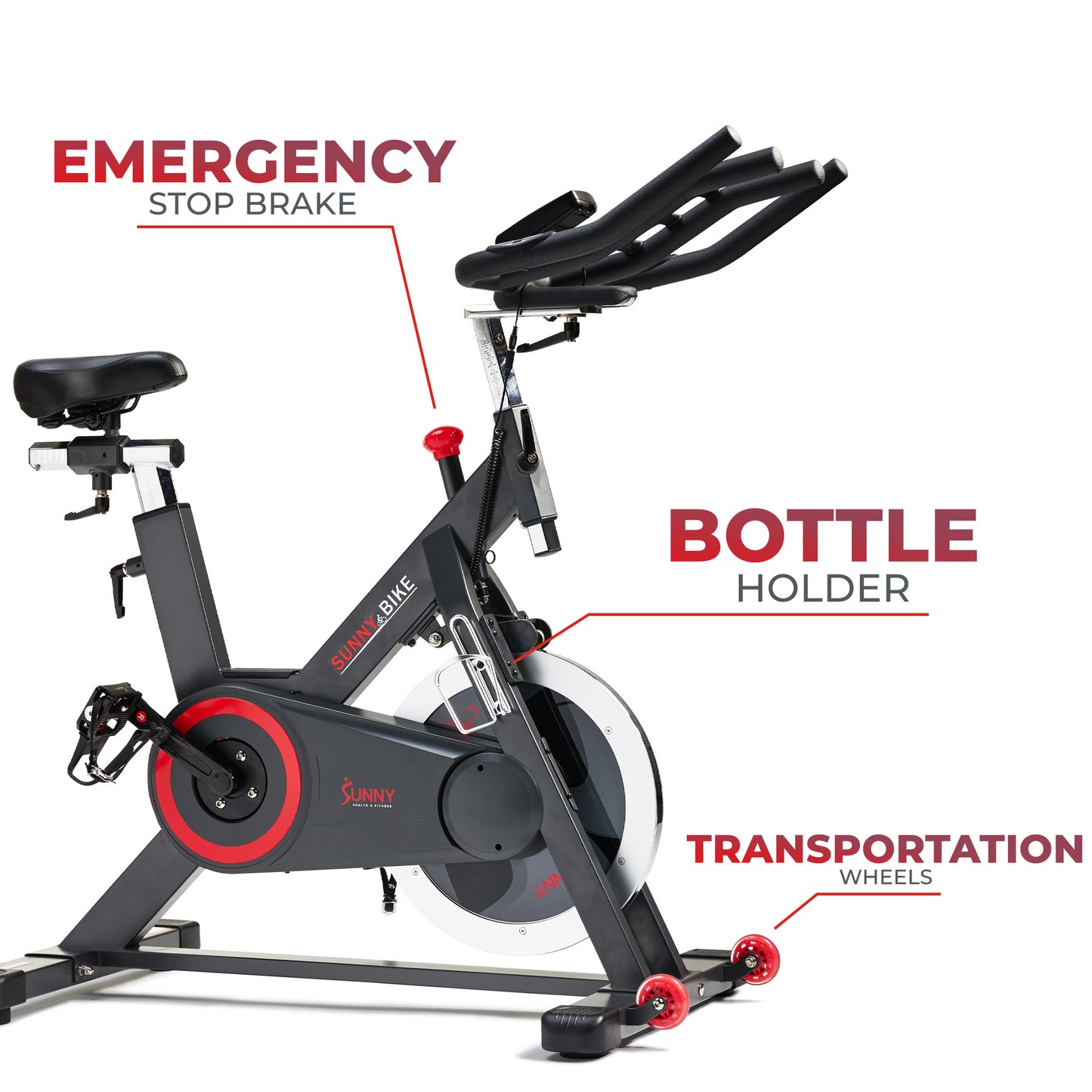 Premium Smart Magnetic Belt Drive Indoor Cycling Exercise Bike