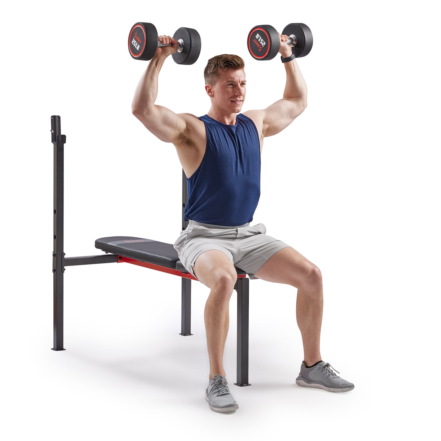 Adjustable Standard Incline Weight Bench With Rack