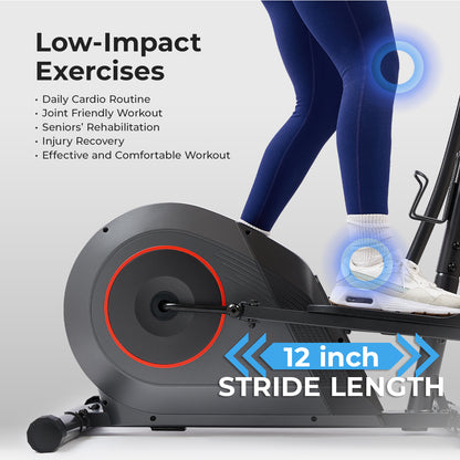 16-Level Smart Magnetic Resistance Elliptical