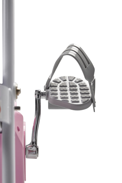 Pink Foldable Magnetic Exercise X-Bike