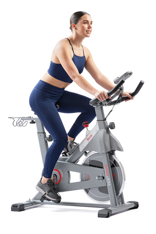 Smart Magnetic Belt Drive Indoor Cycling Exercise Bike