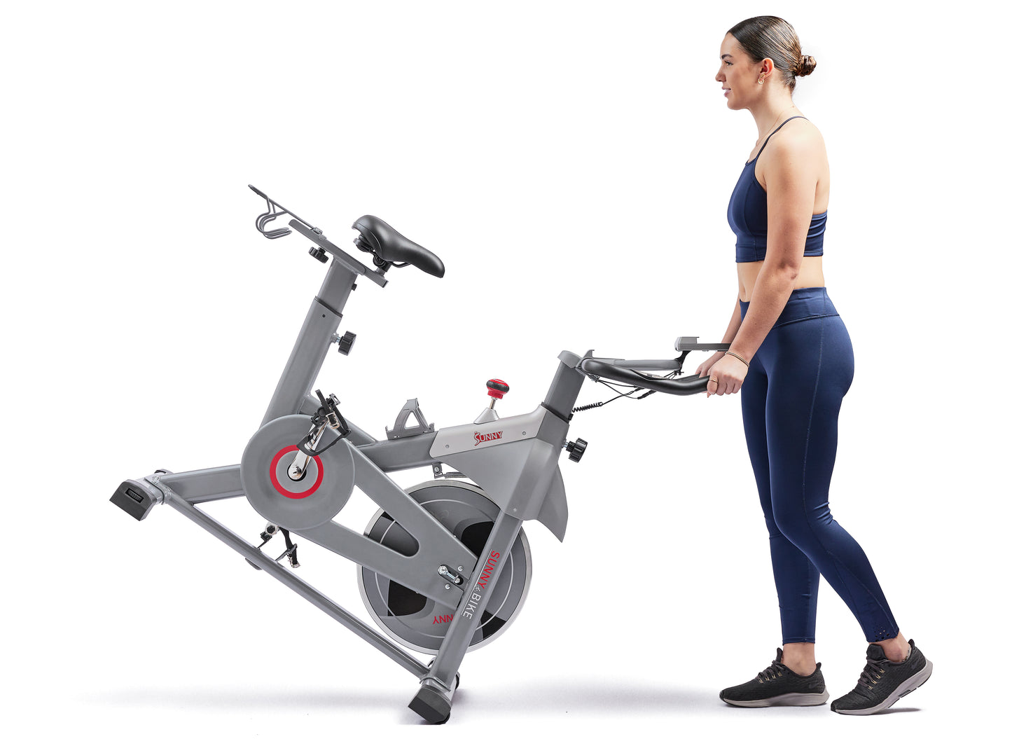Smart Magnetic Belt Drive Indoor Cycling Exercise Bike