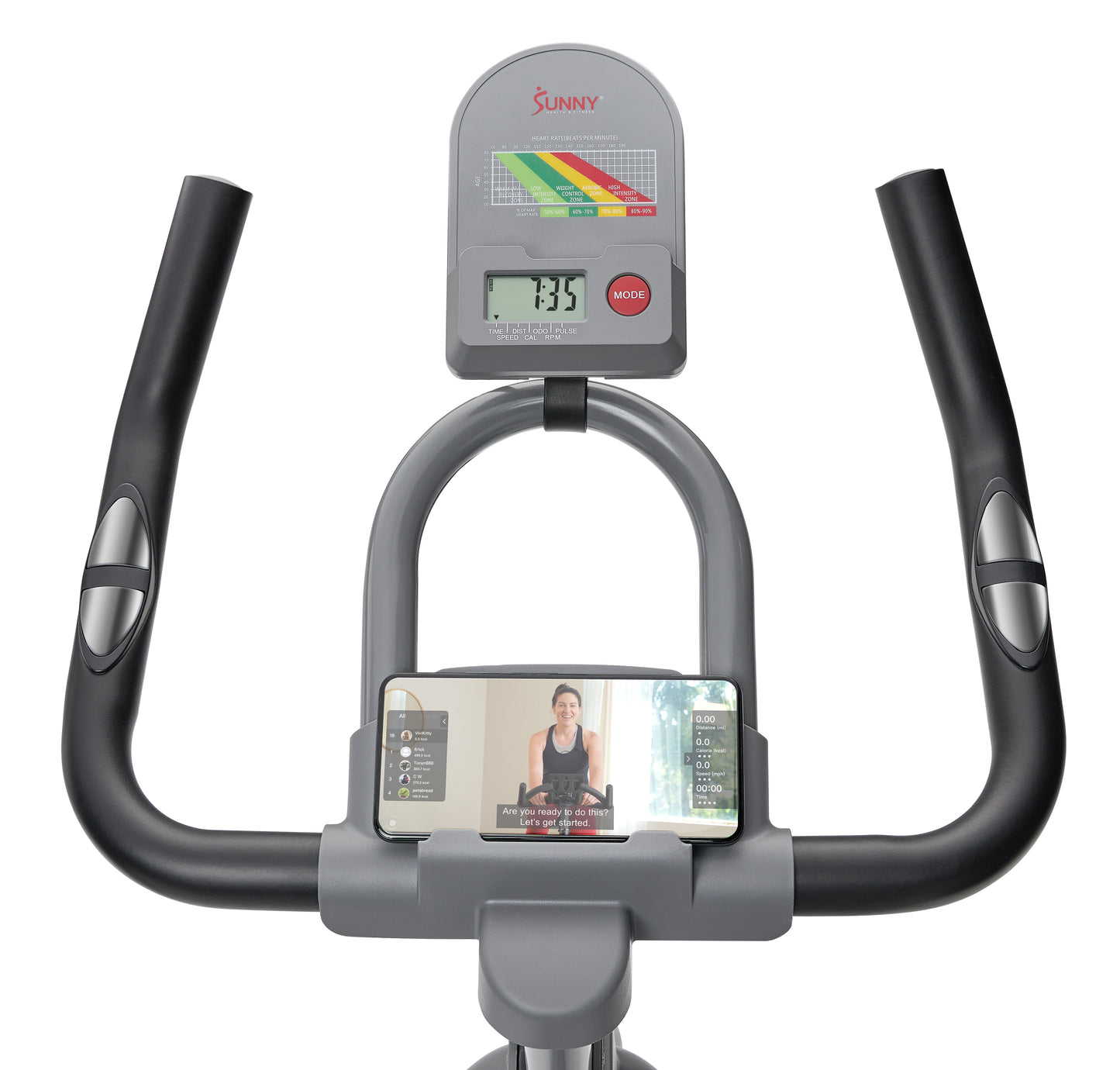 Smart Magnetic Belt Drive Indoor Cycling Exercise Bike