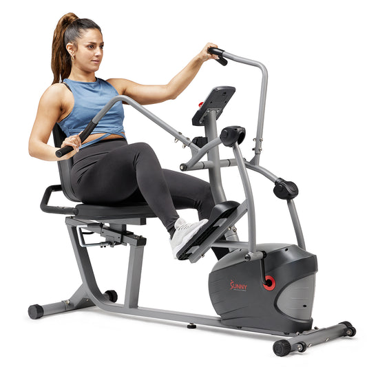 Performance Smart Magnetic Recumbent Elliptical Cross Trainer