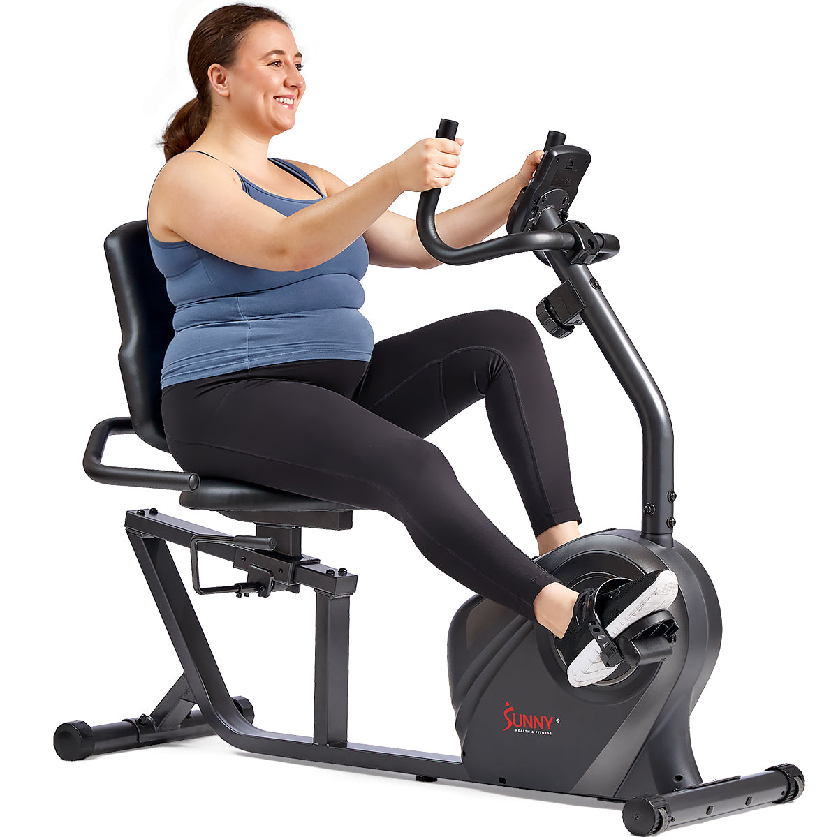 Smart Magnetic Resistance Recumbent Bike