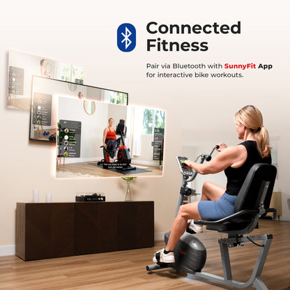 Smart Magnetic Recumbent Bike