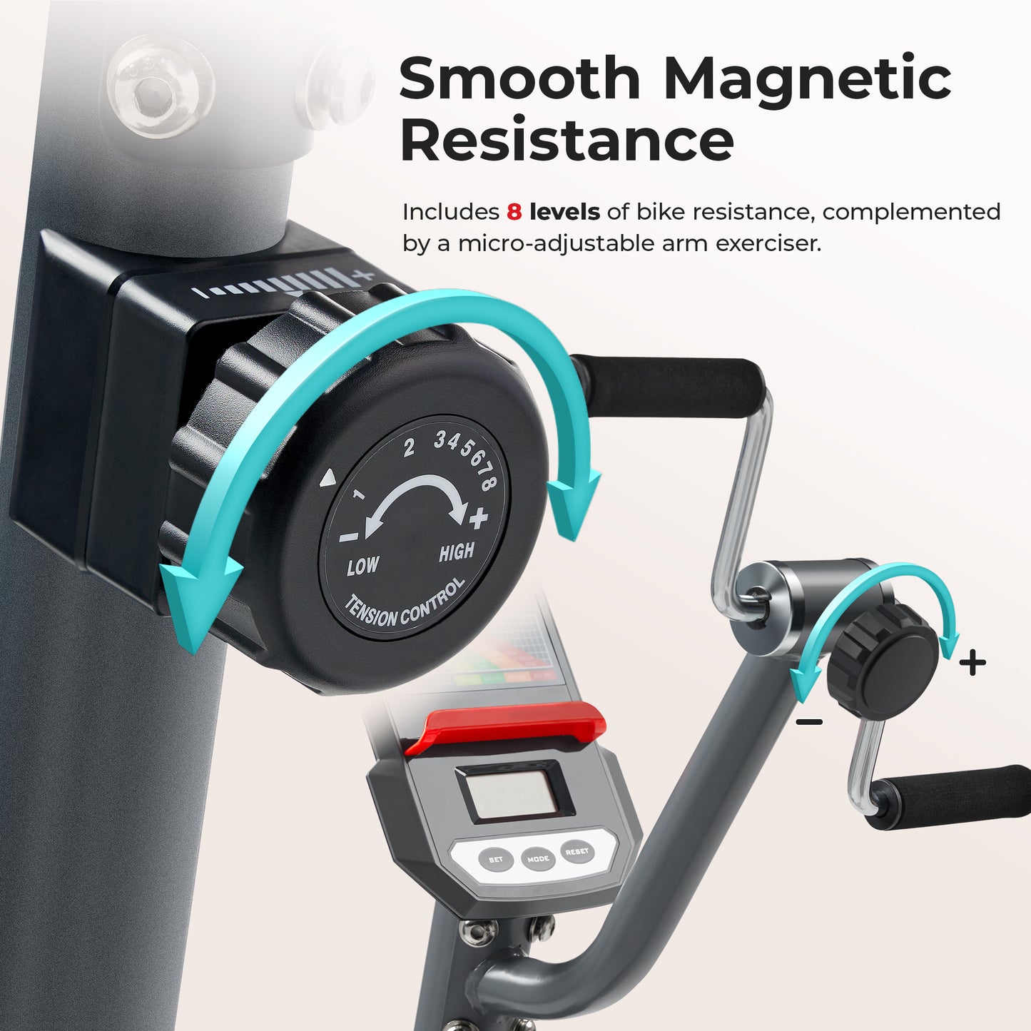 Smart Magnetic Recumbent Bike