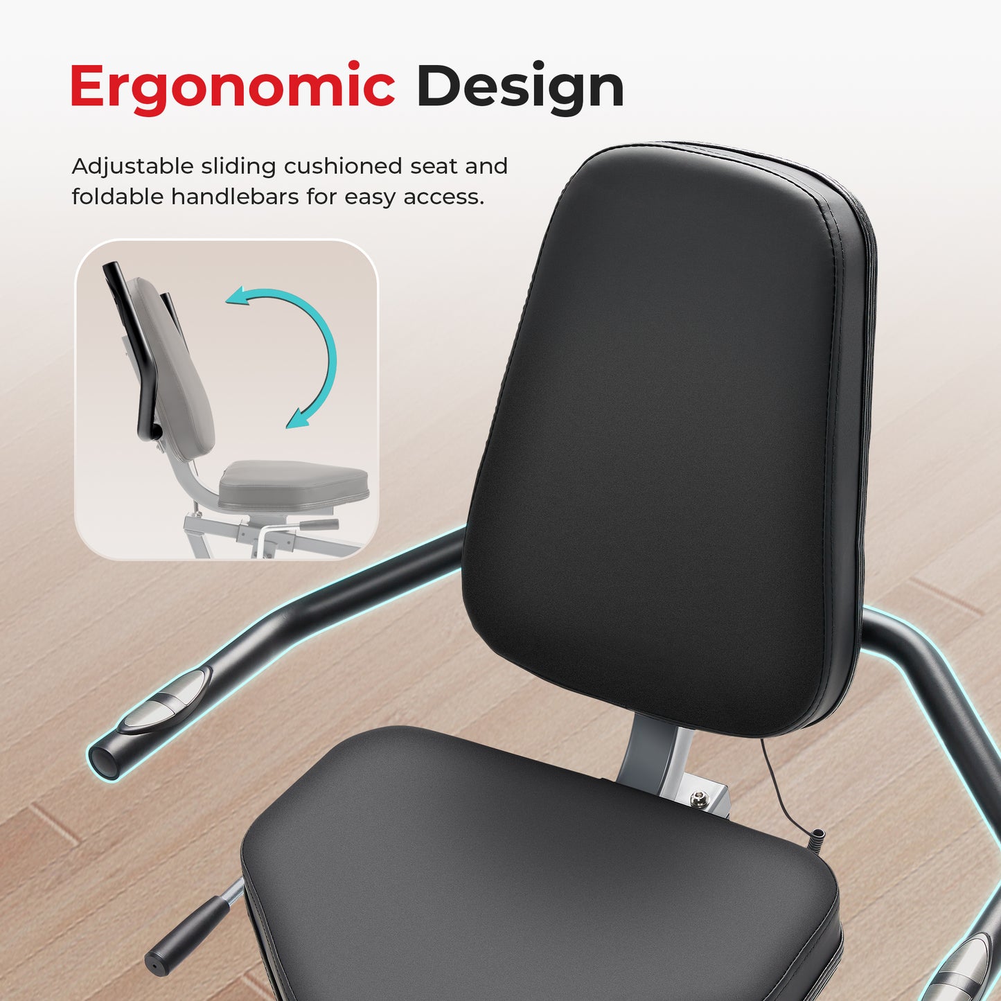 Smart Magnetic Recumbent Bike