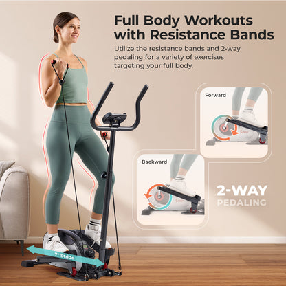 Smart Stand Mini Elliptical Exercise Trainer