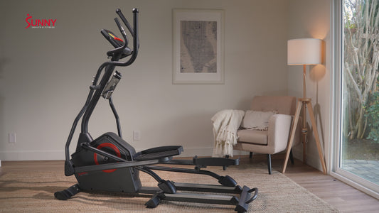 Smart Premium Extra Long Stride Length Programmable Electro-Magnetic Elliptical
