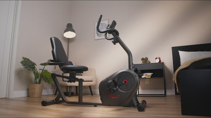 Smart Magnetic Resistance Recumbent Bike