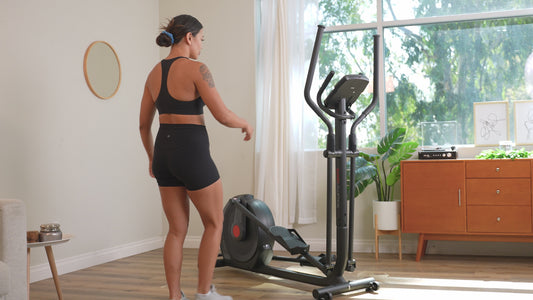 Power Stride Smart Electro-Magnetic Elliptical Machine