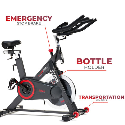 Premium Smart Magnetic Belt Drive Indoor Cycling Exercise Bike