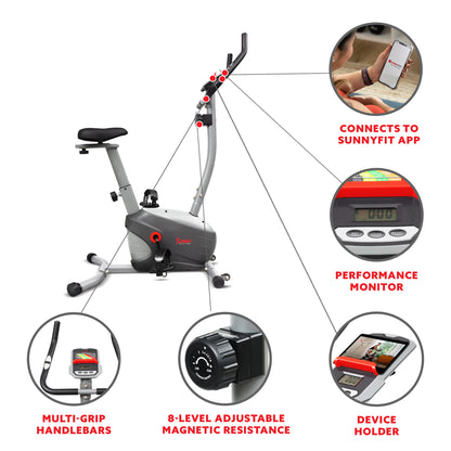 Performance Smart Upright Exercise Bike