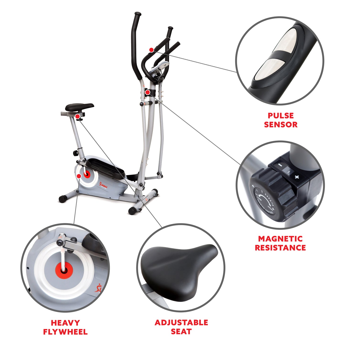 Smart Compact Sit and Stand Elliptical