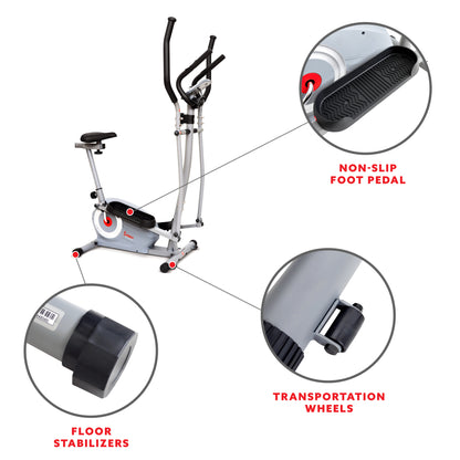 Smart Compact Sit and Stand Elliptical
