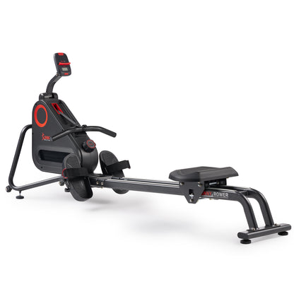 Premium Smart Ultra Quiet Dual Slide Rail Magnetic Rowing Machine