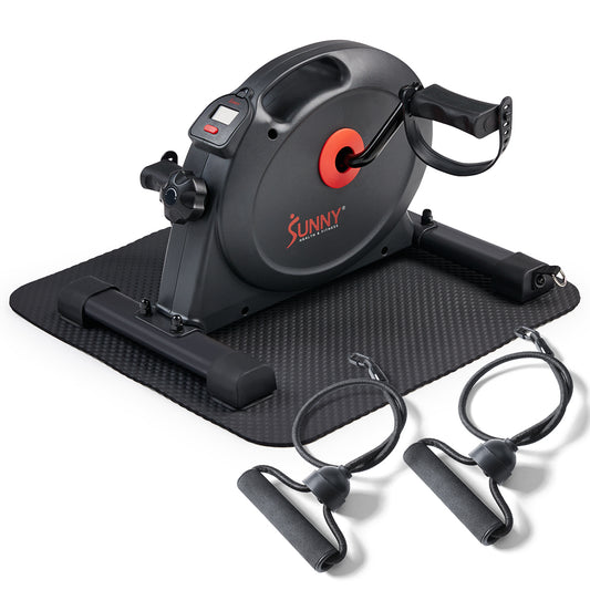 Smart Mini Exercise Bike + Resistance Bands & Mat
