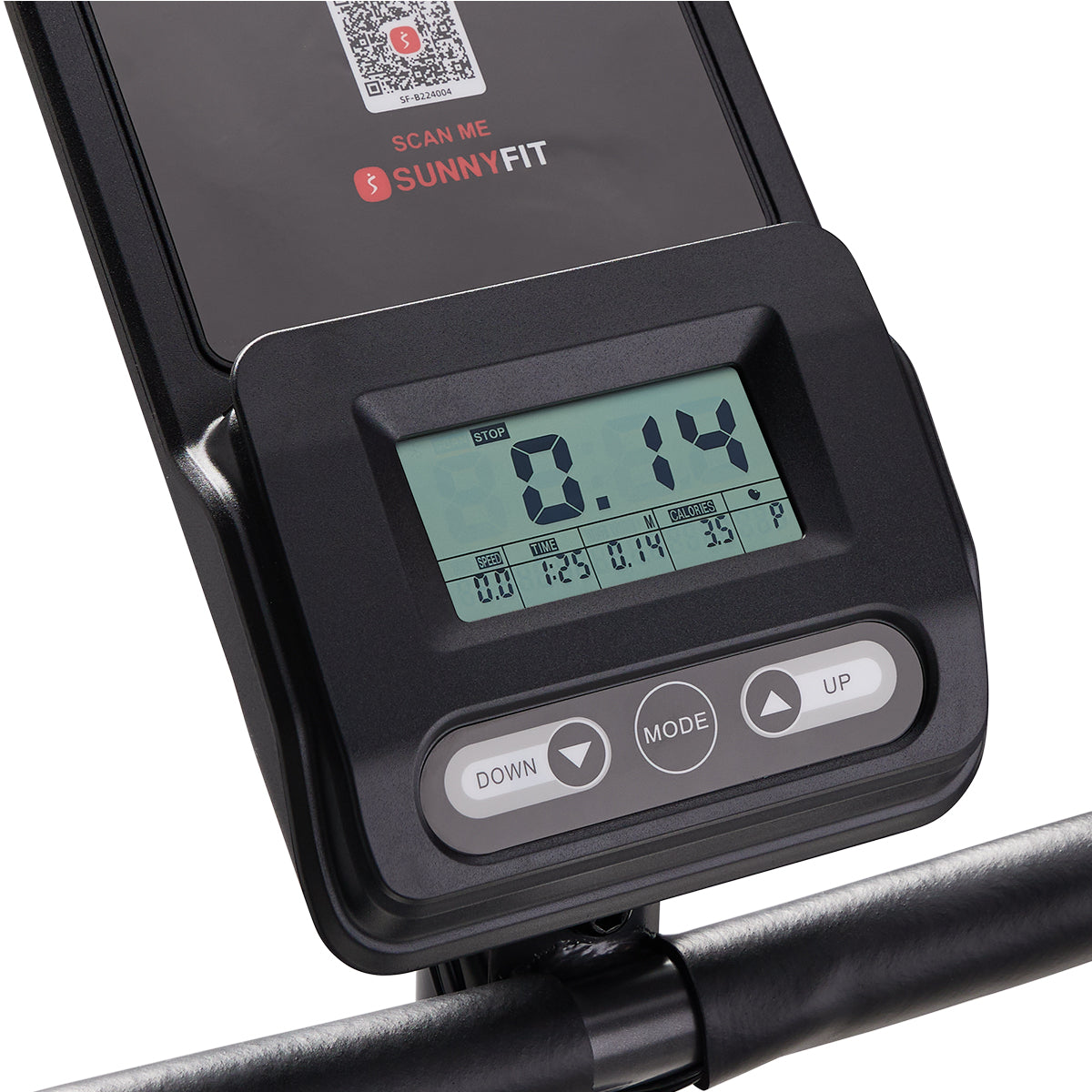 16-Level Magnetic Resistance Upright Bike