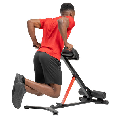 Sunny Strength™ Hyperextension Roman Chair With Dip Station